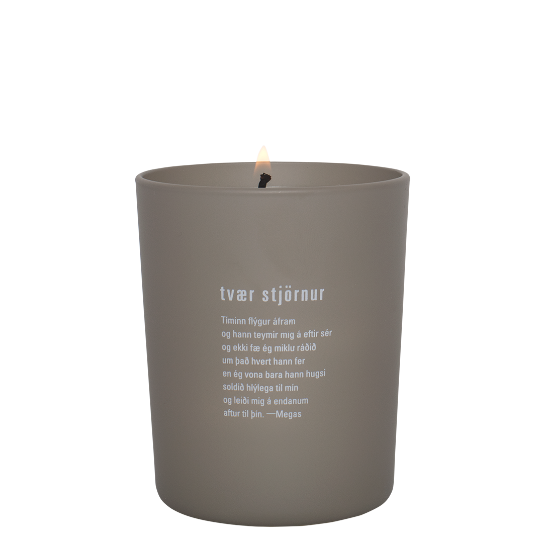 Tvær Stjörnur Scented Candle