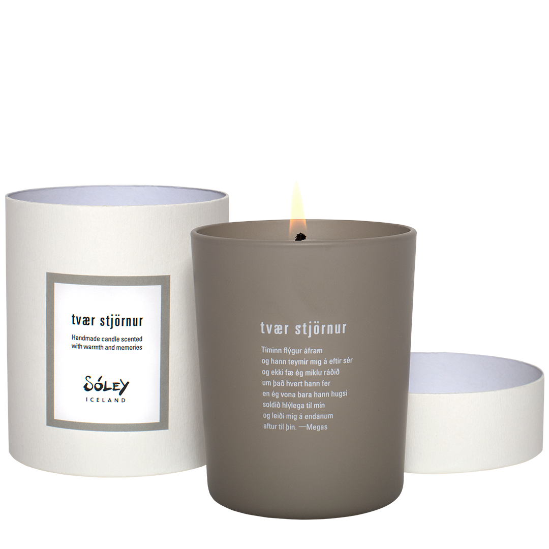 Tvær Stjörnur Scented Candle